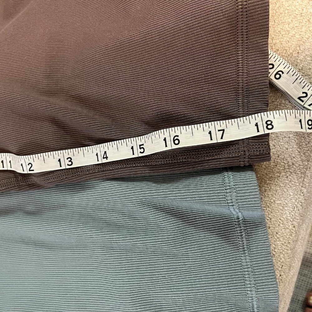 TWO Vuori Pose Plyo Tanks Green Brown Sz M - Picture 7 of 13